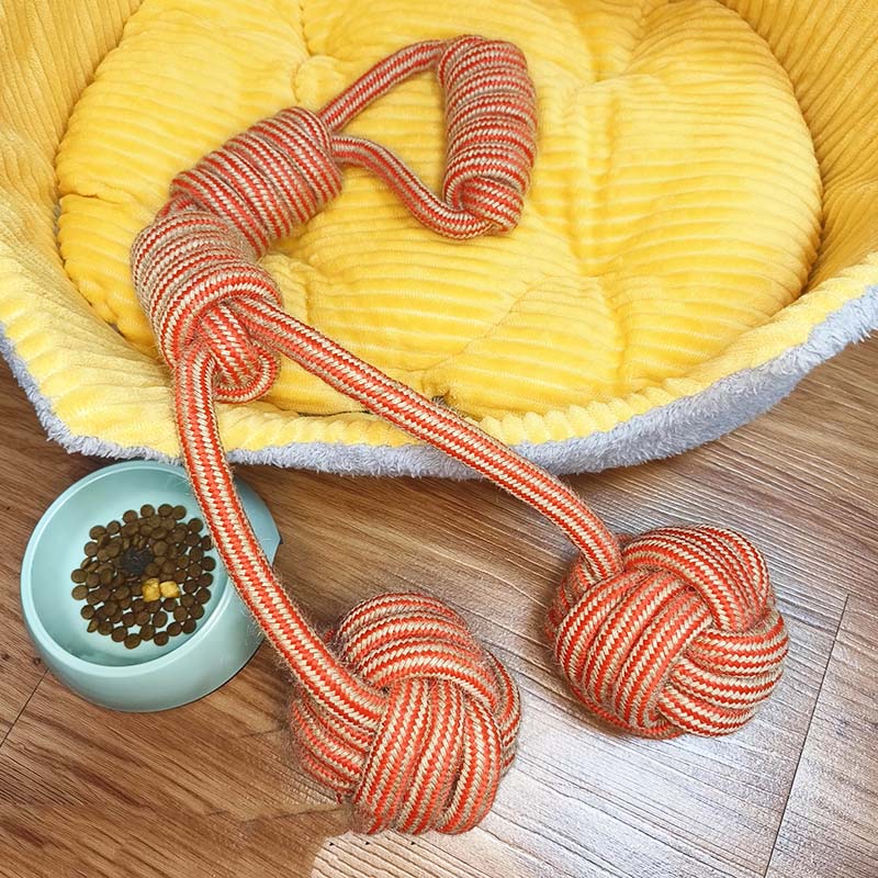 Pet multi-knot rope pulling toys have caused a sensation in the pet circle